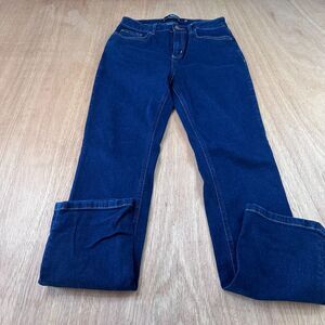Boden Stovepipe Jeans UK10 US6 Women Blue Straight Leg Denim